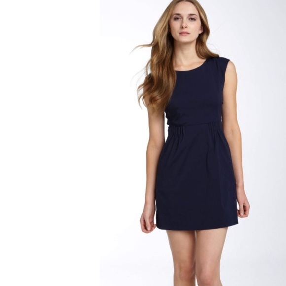 Theory Navy Blue Dress Sz 